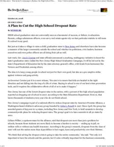 On Education - New Jersey’s Campaign to Reduce the High School Dro[removed]of 2 http://www.nytimes.com[removed]nyregion/new-jersey/26educ...
