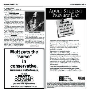 WEDNESDAY, NOVEMBER 6, 2013  BULLARD BANNER NEWS u PAGE 11