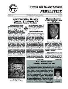 Newsletter Fall 2005 FINAL.indd