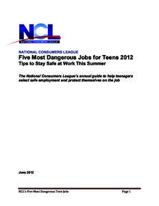 Health / Human resource management / Farmworker / Child labor laws in the United States / Canadian Agricultural Safety Association / Occupational injury / Child labour / Workplace safety / Unemployment / Occupational safety and health / Agriculture / Labor