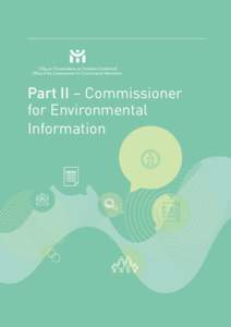 Part II – Commissioner for Environmental Information Commissioner for Environmental Information Annual Report 2014