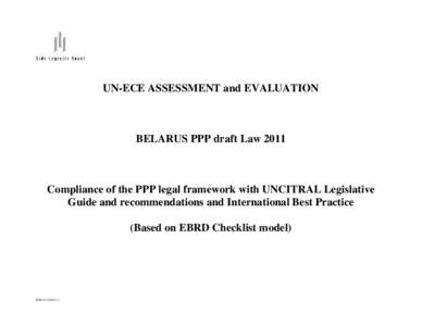 Checklist -  Assessment of PPP Draft Law_ Bruno de Cazalet