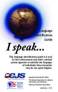 Language Identiﬁcation Guide I speak...