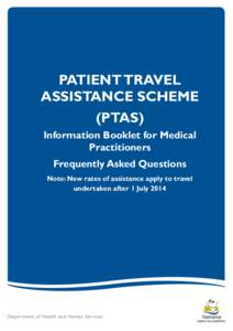 Patient Travel Assistance Scheme PTAS