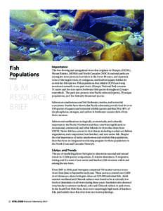 Fish Populations Olympic I&M RESOURCE