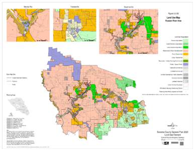 Sonoma County GP[removed]Land Use - Russian River Area [Figure LU-2d]