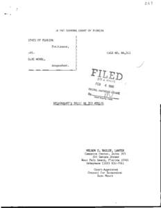 Perjury / Federal Rules of Evidence / R. v. B. / Walt Disney World v. Wood / Commonwealth of Pennsylvania v. Brady / Law / Juries / Legal procedure