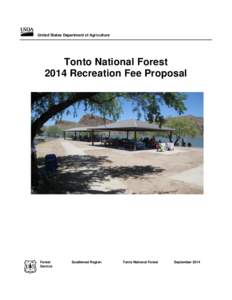 Tonto National Forest[removed]2014 Fee Proposal