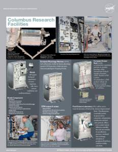 National Aeronautics and Space Administration  Columbus Research Facilities  The Columbus