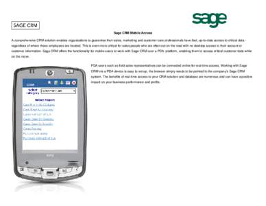 Microsoft Word - sage_crm_mobile_access_update.doc