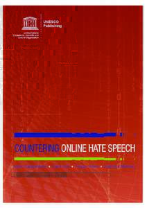 Countering online hate speech; UNESCO series on internet freedom; 2015