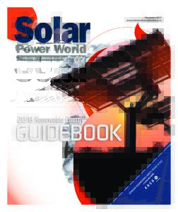 December 2017 www.solarpowerworldonline.com Technology • Development • InstallationRenewable Energy