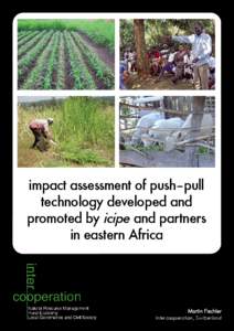 impact assessment of push–pull technology developed and promoted by icipe and partners in eastern Africa  Martin Fischler