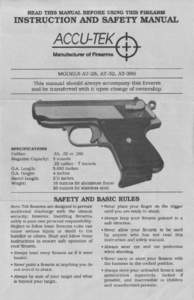 Safety / Security / Trigger / Handgun / Accidental discharge / Curio and relic firearms / Steyr Mannlicher M1901 / Browning Hi-Power / Semi-automatic pistols / Firearm safety / Mechanical engineering