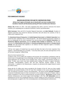 Indigenous peoples of North America / Proposed provinces and territories of Canada / Aboriginal peoples in Quebec / Eskimos / Makivik Corporation / Kativik Regional Government / Nunatsiavut / Nellie Cournoyea / Inuvialuk people / Inuit / Aboriginal peoples in Canada / Nunavik