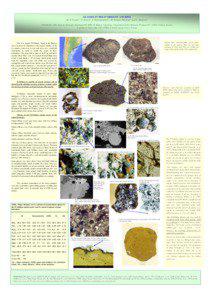 GLASSES IN THE D’ORBIGNY ANGRITE.  M. E.Varela1, G. Kurat2, F. Brandstaetter2, M. Bonnin-Mosbah3 and N. Metrich3  1CONICET- UNS, Dpto de Geologia, San Juan 670, 8000, B. Blanca, Argentina,  2Naturhistorisches Museum, Postfach 417, A1014, Vienna, Austria,   3Laboratory Pierre Süe, CEA-CNRS, F[removed]Gif sur Yvette, France