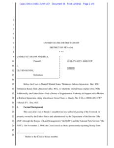 Bureau of Land Management / Conservation in the United States / United States Department of the Interior / Wildland fire suppression / Injunction / United States / Environment of the United States / Law / Judicial remedies