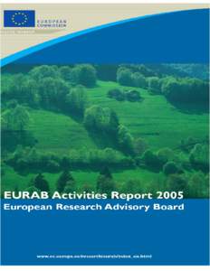 EURAB Activities Report 2005