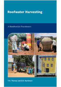 Millennium Development Goals / Appropriate technology / DIY culture / Irrigation / Rainwater harvesting / Water supply / Sanitation / Tap water / Cistern / Water / Water conservation / Environment