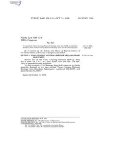 PUBLIC LAW 109–318—OCT. 11, [removed]STAT[removed]Public Law 109–318 109th Congress