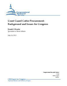 Coast Guard Cutter Procurement