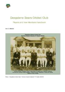 Laws of cricket / Deepdene / Wisden Cricketers of the Year / Sports / Games / Cricket