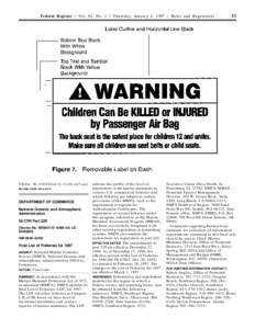 Federal Register / Vol. 62, No. 1 / Thursday, January 2, [removed]Rules and Regulations  [FR Doc. 96–33308 Filed 12–31–96; 8:45 am] BILLING CODE 4910–59–P  DEPARTMENT OF COMMERCE