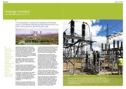 Powerlines 	  Issue 25 : April 2014 Hwange revisited Contact Dinesh Buldoo ([removed])