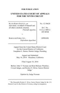 FOR PUBLICATION  UNITED STATES COURT OF APPEALS FOR THE NINTH CIRCUIT  KEVIN KHOA NGUYEN, an