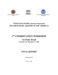 Microsoft Word - ISARM Americas 2005-Sao PAulo Report feb06 final.doc