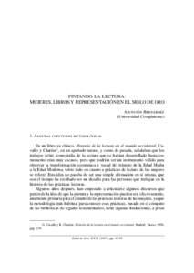 67  ASUNCIÓN BERNÁRDEZ PINTANDO LA LECTURA: MUJERES, LIBROS Y REPRESENTACIÓN EN EL SIGLO DE ORO