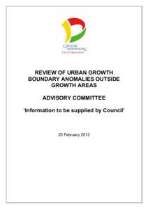Microsoft Word - City of Greater Dandenong Submission - Advisory Committee Request February 2012.docx