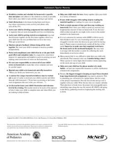 Standards-based education / Homework / Attention deficit hyperactivity disorder / Schoolwork / The Art of Getting By / Education / Learning / Education reform