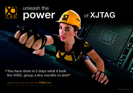 unleash the  power of XJTAG