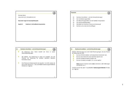 Microsoft PowerPoint - W10 09 Sprache Davidson II.ppt