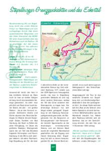 Stapelburger Grenzgeschichten und das Eckertal Rundwanderung (W), von Stapelburg, durch das untere Eckertal, hinauf zur Rabenklippe und zum