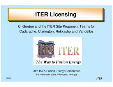 ITER - an Integrated Approach to Ignited Plasmas