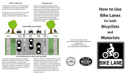 Utility cycling / Segregated cycle facilities / Transportation planning / Lane / Vehicular cycling / Bicycle law in California / Cycling / Traffic / Cycling in Illinois / Transport / Land transport / Road transport