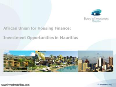 International economics / Foreign direct investment / Economics / Tamarin /  Mauritius / International relations / Economy of Mauritius / Integrated Resort Scheme / Tourism in Mauritius