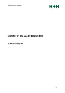 Microsoft Word - 2015_Charter_of_the_Audit_Committe-version til website uden dato