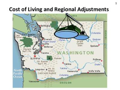 1  Cost of Living and Regional Adjustments 2