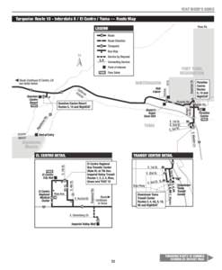 YCAT RIDER’S GUIDE  Turquoise Route 10 - Interstate 8 / El Centro / Yuma — Route Map 23