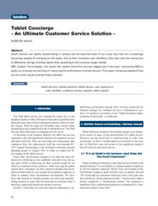 Electronics / Personal computing / Tablet computers / Smartphones / IPad / Smart device / Mobile device / Mobile business intelligence / Mobile operating system / Computing / Information appliances / Technology