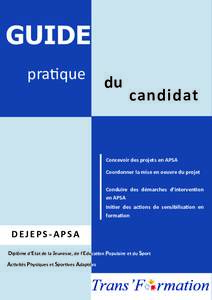    GUIDE pra que  du   candidat 