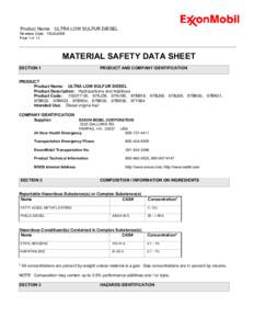 Antiseptics / Insecticides / Benzene / Mutagens / Naphtha / Right to know / Diesel exhaust / Toxic Substances Control Act / Dangerous goods / Chemistry / Health / Occupational safety and health