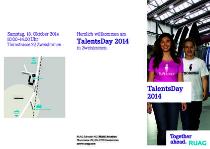 Samstag, 18. Oktober[removed]:00–14:00 Uhr Thunstrasse 29, Zweisimmen Herzlich willkommen am