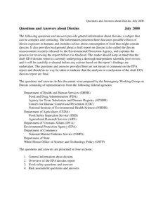 Persistent organic pollutants / Environment / Dioxins / Immunotoxins / Toxicology / Dioxin Reassessment Report / Dioxins and dioxin-like compounds / Toxic equivalent / 2 / 3 / 7 / 8-Tetrachlorodibenzodioxin / Organochlorides / Chemistry / Pollution