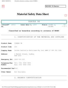 Simple aromatic rings / Occupational safety and health / Environmental law / Benzene / Electrical equipment in hazardous areas / Dangerous goods / Material safety data sheet / Carcinogen / Chemistry / Safety / Health