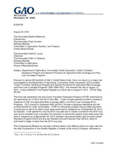 Economy of the United States / Commodity Credit Corporation / Cotton / Average Crop Revenue Election / Base acreage / Counter-cyclical payment / United States Department of Agriculture / Agriculture / Government