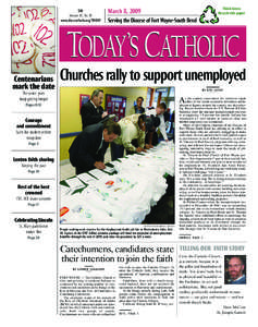 50¢ Volume 83, No. 10 www.diocesefwsb.org/TODAY Think Green Recycle this paper